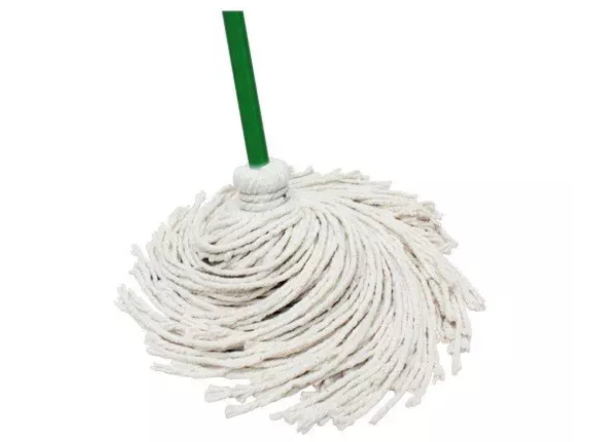 Mechudo de pabilo 500 gr, baston verde.